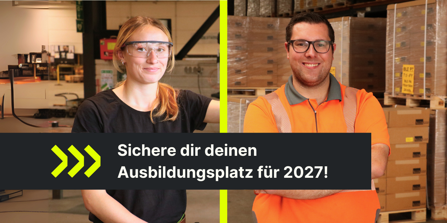 Sichere dir deinen Ausbildungsplatz für 2027!
